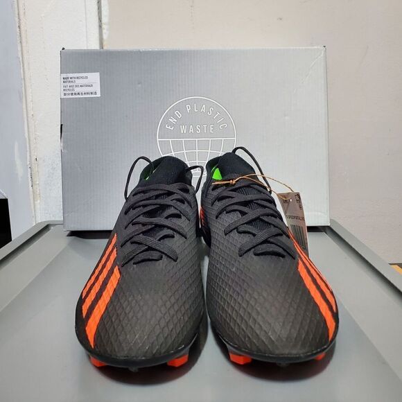 Adidas X Speedportal.3 FG Men's Sz 8.5 'Black Solar Red' GW8453 Soccer Cleats - Picture 3 of 13